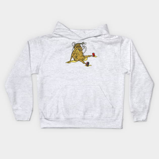 Baked potato Kids Hoodie by BentonTwist